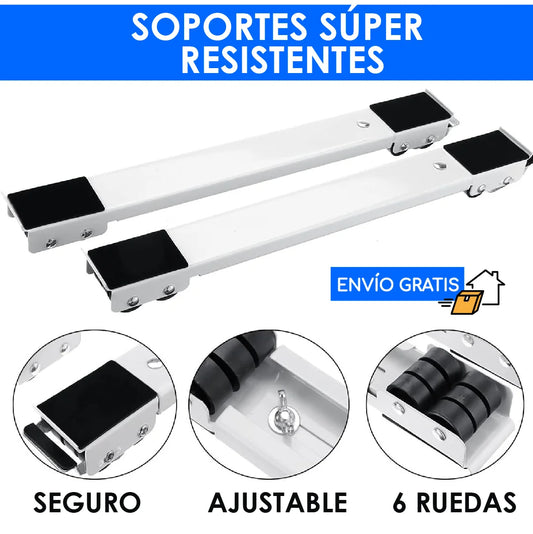 Soportes Base Con Ruedas - BemCuidar