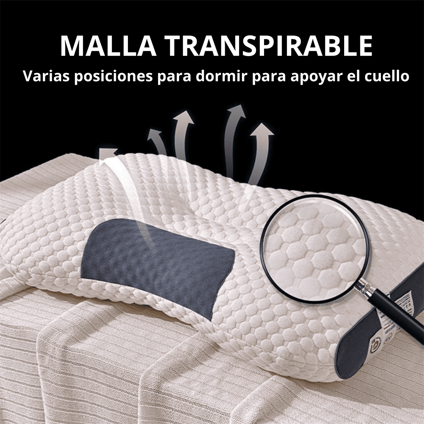 Compra 1 y lleva 2 - Almohada Protección Cervical Ortopédica - BemCuidar