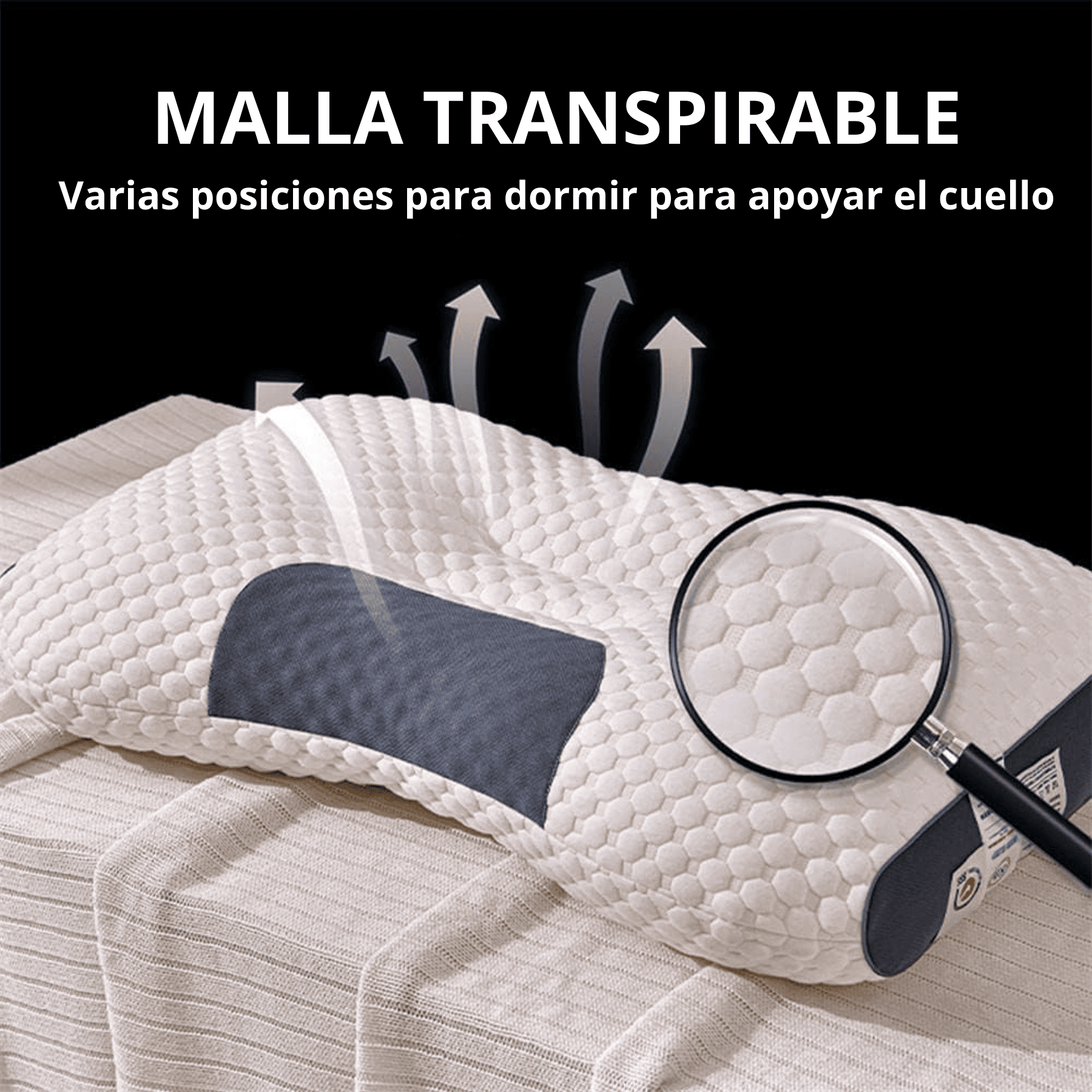 Compra 1 y lleva 2 - Almohada Protección Cervical Ortopédica - BemCuidar
