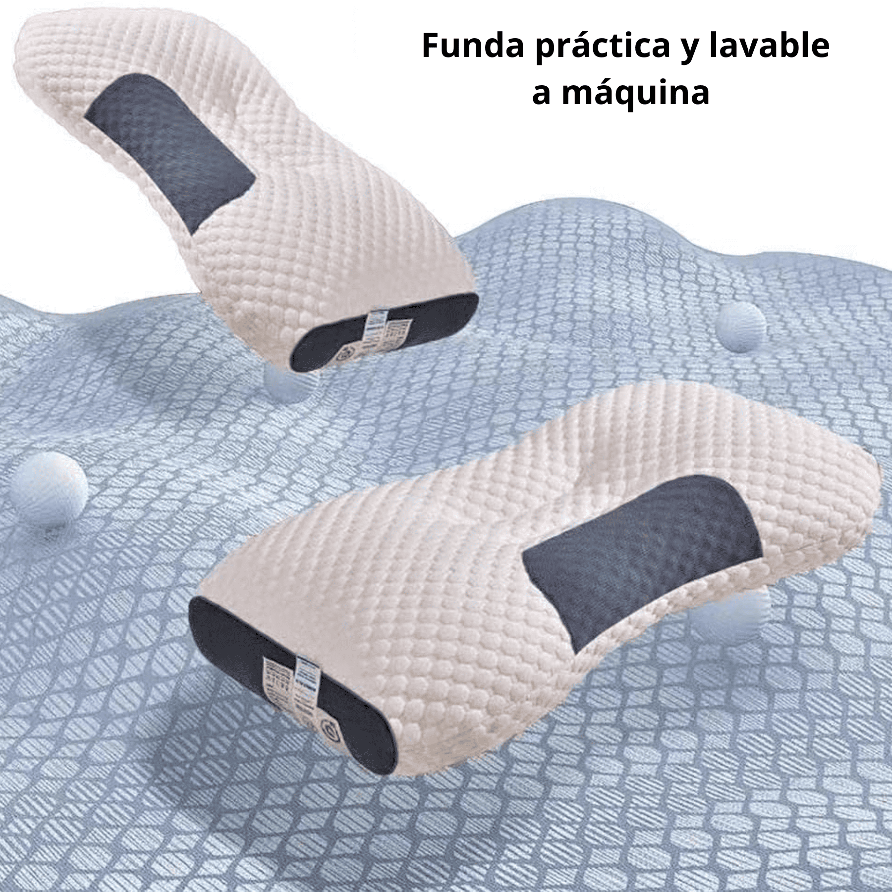 Compra 1 y lleva 2 - Almohada Protección Cervical Ortopédica - BemCuidar