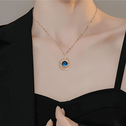 Collar Saturno + Caja Regalo - BemCuidar