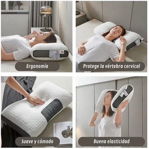 Compra 1 y lleva 2 - Almohada Protección Cervical Ortopédica - BemCuidar