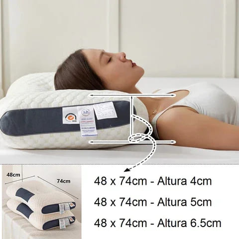 Compra 1 y lleva 2 - Almohada Protección Cervical Ortopédica - BemCuidar