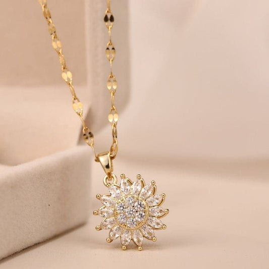 Collar Girasol Giratorio - BemCuidar