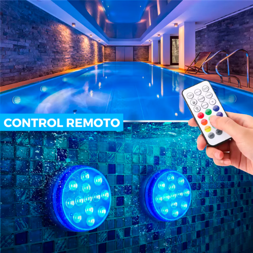 2X1 Luz Led Sumergible Multiusos (Control Remoto) - 🇨🇴