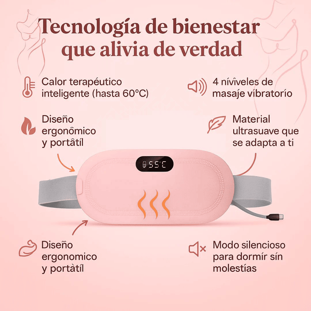 Cinturón Térmico Menstrual - Alivio Cólicos - 🇨🇴