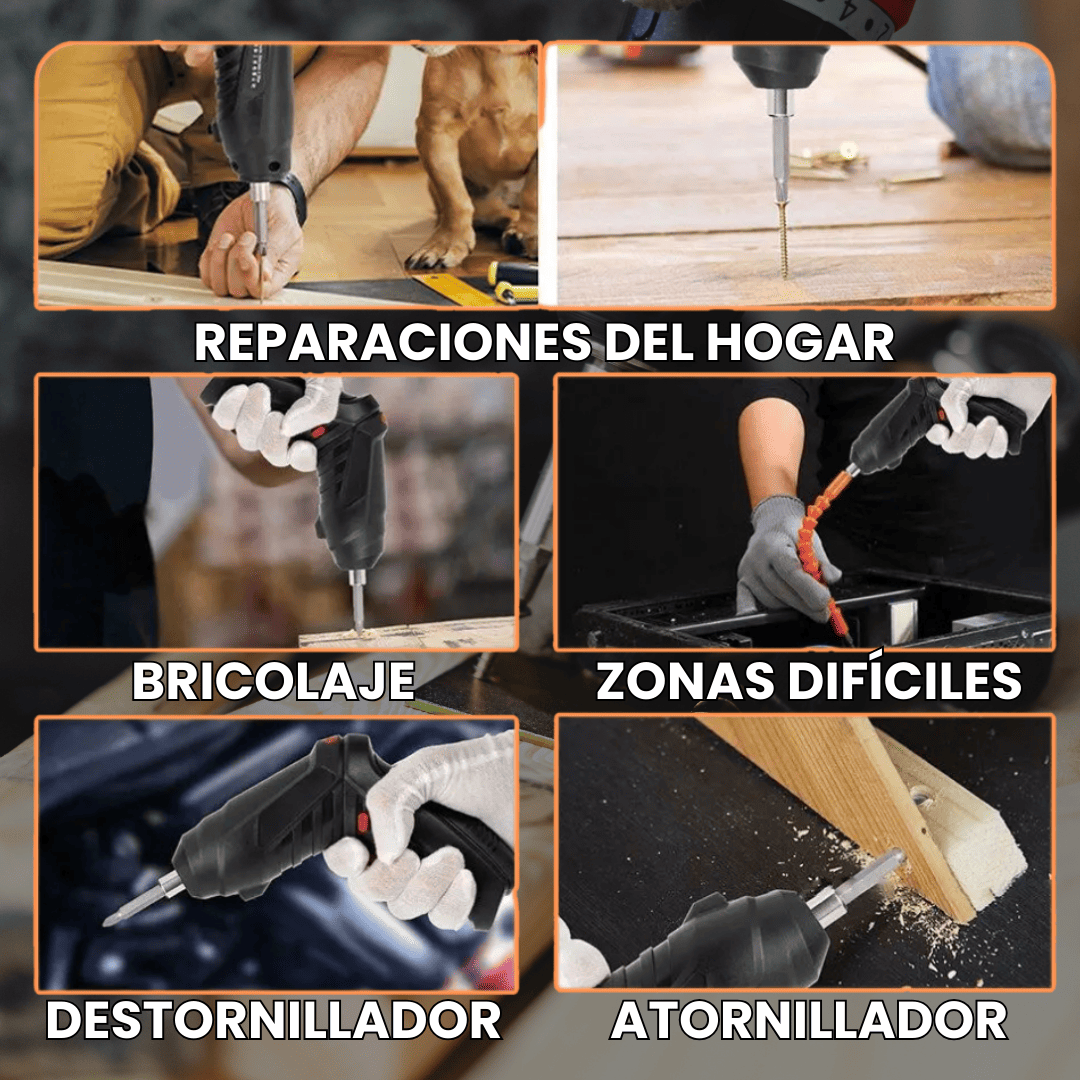 DESTORNILLADOR ELECTRICO 47PCS - 🇨🇴