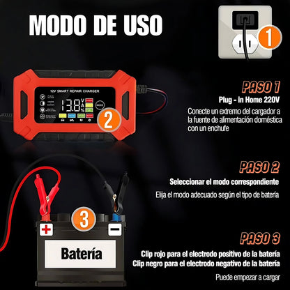 Cargador Inteligente de Batería Multivehículo Universal - 🇨🇴