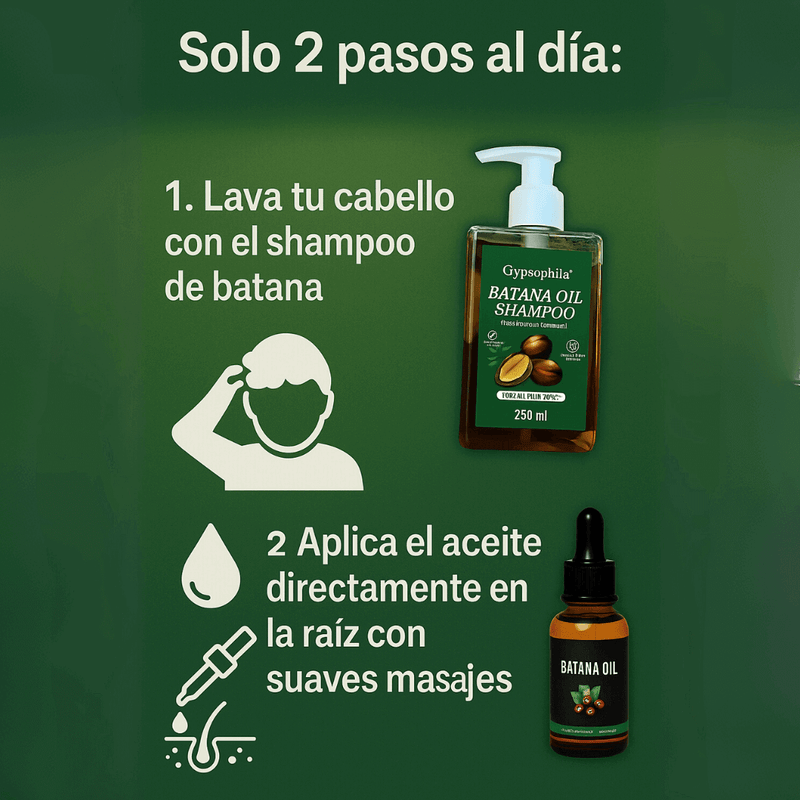 Shampoo Batana 250ml + Aceite Batana 15ml Gratis - 🇨🇴