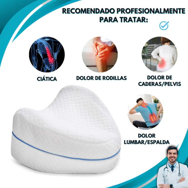 Almohada Ortopédica Entre Piernas - BemCuidar