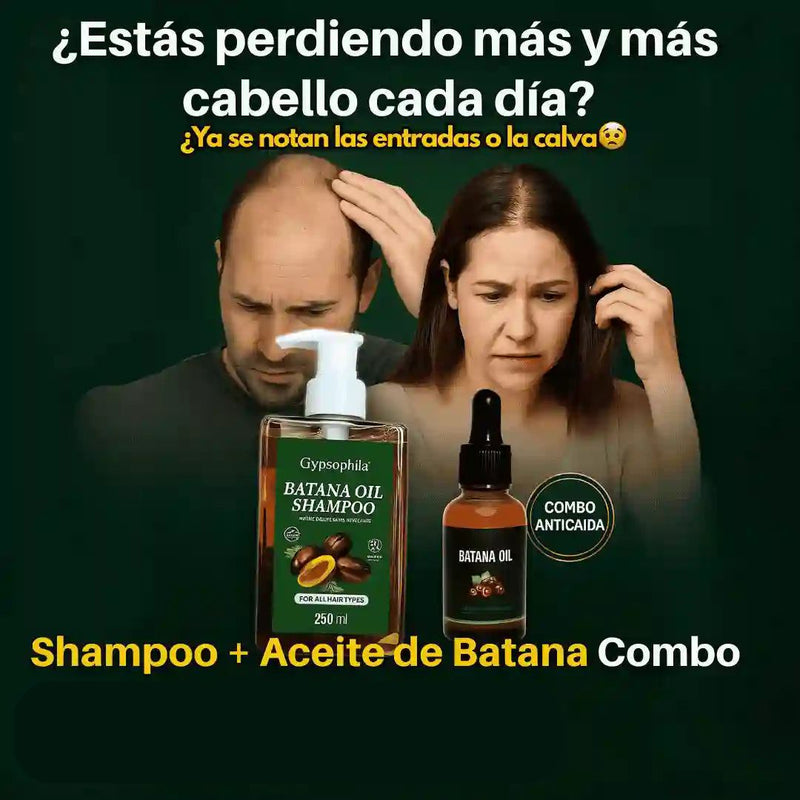Shampoo Batana 250ml + Aceite Batana 15ml Gratis - 🇨🇴