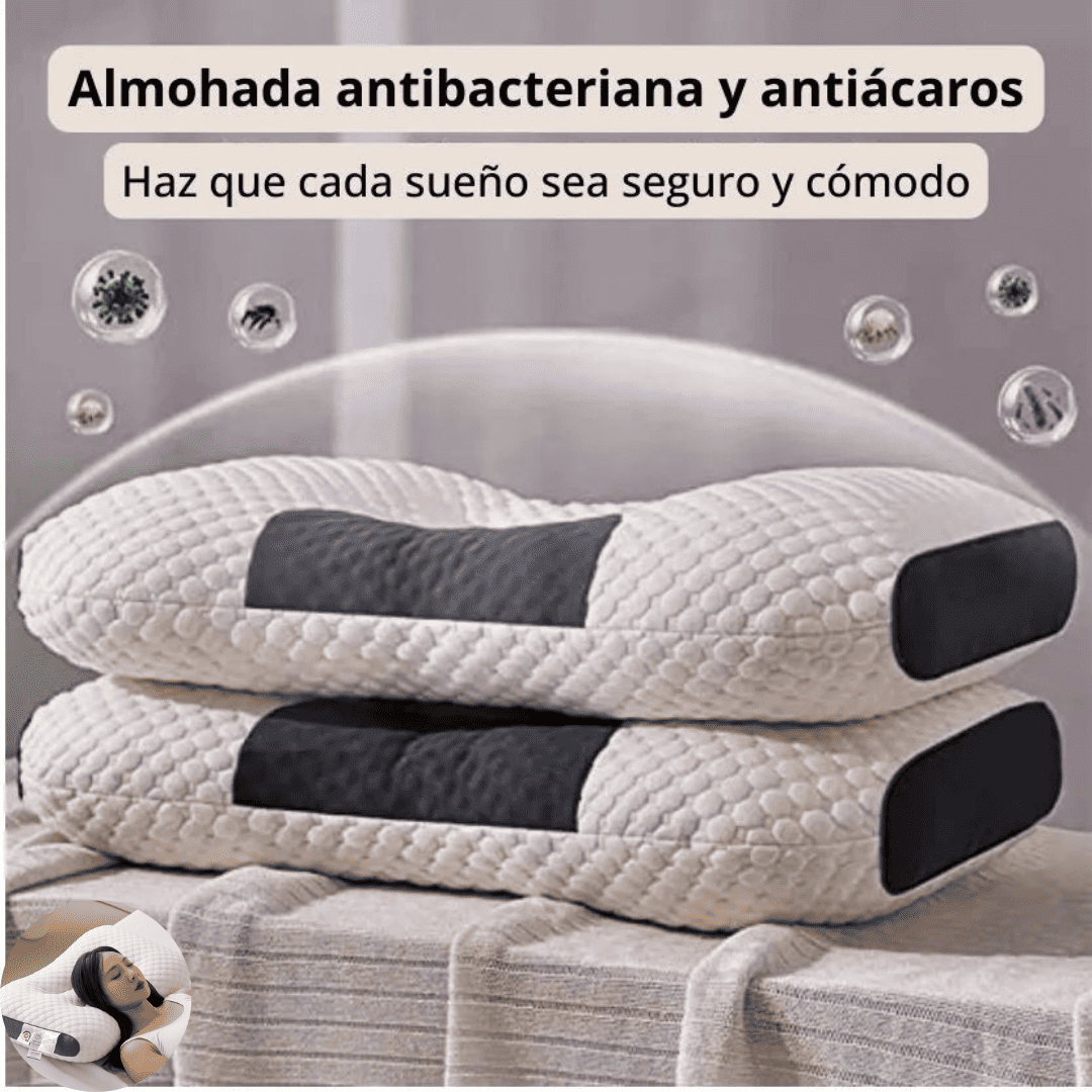 Compra 1 y lleva 2 - Almohada Protección Cervical Ortopédica - BemCuidar