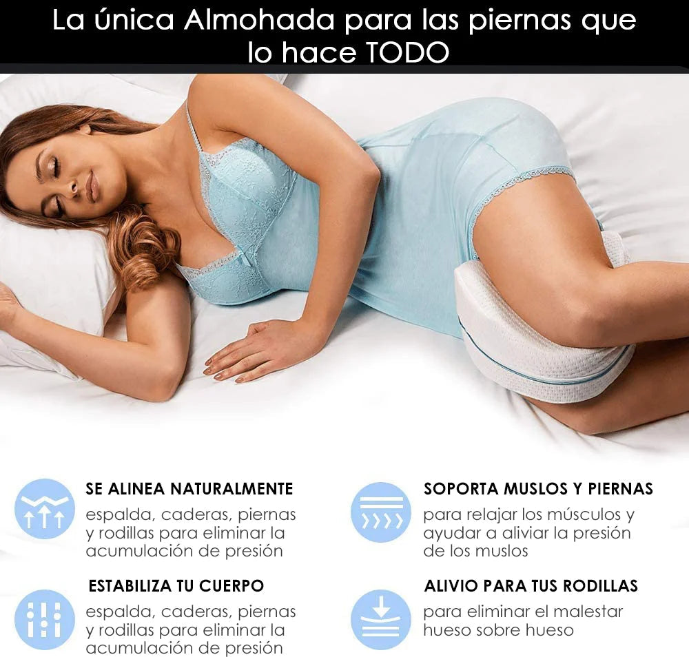 Almohada Ortopédica Entre Piernas - BemCuidar