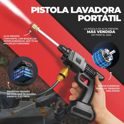 Hidrolavadora Alta Presion Inalambrica - BemCuidar